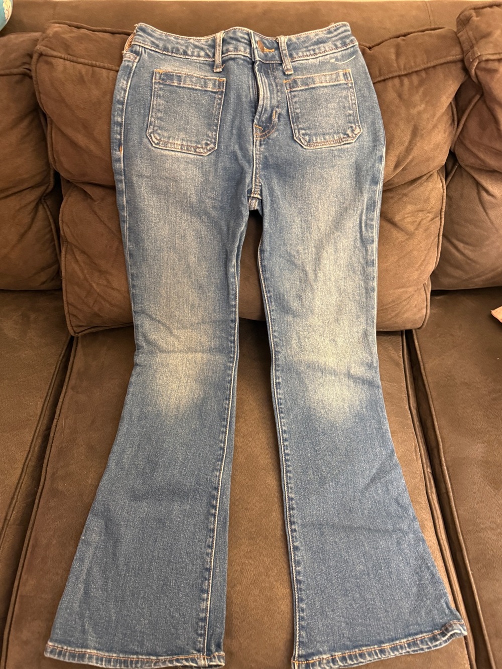 Gap kids 70’s Blue Flared Jeans